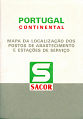1974 Sacor map of Portugal
