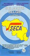 1986 Seca map of Belgium
