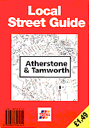 1995 Total street map of Atherstone & Tamworth