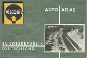 1964 Viscobil road atlas of Germany