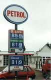 Esso sign reused as a generic Petrol logo