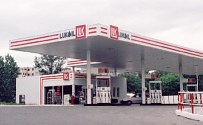 Lukoil Service Station in Bucharest, May 2001