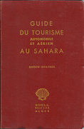 1934-5 Shell Guide du Tourisme au Sahara