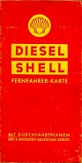 1939 Shell Diesel map of Germany
