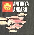 1965 Shell strip map of Turkey