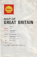 1968 Shell map of Great Britain