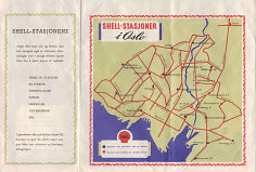 Extract from ca1960 Shell map from booklet
