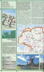Beautiful Route from 1982 Shell Touring Atlas
