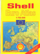 c1992 Shell atlas of Europe