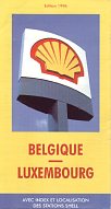 1996 Shell map of Belgium