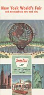 1964 Sinclair Map of New York & World's Fair