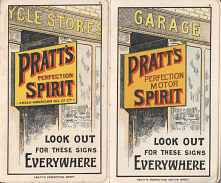 Advert from 1905 Pratt's atlas of England and Wales - designs (c & d)