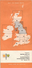 1954 (1959) Shell-BP map 4 of Britain - rear