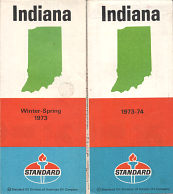 1973 Standard (Indiana) maps of Indiana