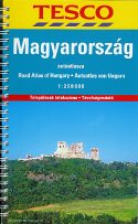 2007 Tesco road atlas of Hungary