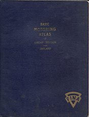 1951 Fina Basic Motoring Atlas of Great Britain and Ireland