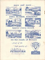 Rear cover from ca1955 Fina Road Atlas