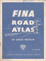 ca1955 Fina Road Atlas of Great Britain