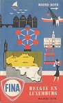 ca1963 Fina map of Belgium and Luxembourg