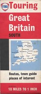 ca1970 Fina map of Great Britain - South